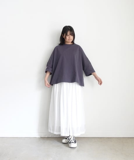 i c h i  231057  Heavy Cotton Wide Pullover / 2 COLORS