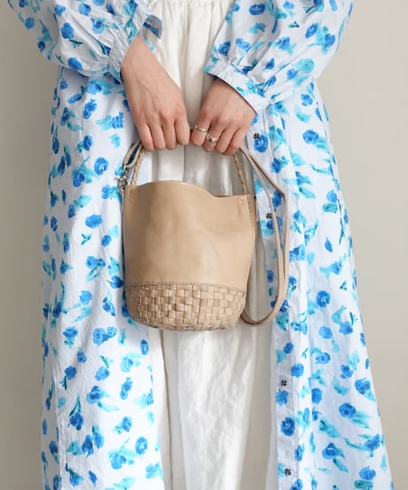 KYUCA  KY0350 Leather Shoulder 2way Bag  / 3 COLORS