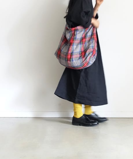 LOITER L019 Linen Color Rib Socks / 3 COLORS : WHITE・YELLOW・RED