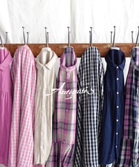 ichiAntiquités 1000901 Linen Cotton Yoke Gather Blouse / 3 COLORS