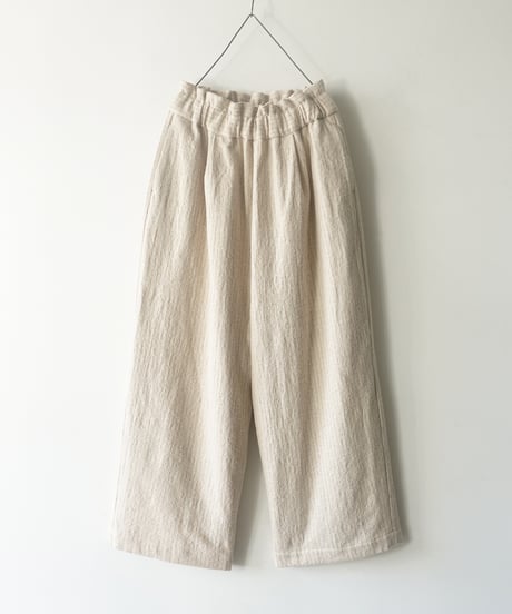 i c h i  250715 Pin Stripe Relax Pants / 2 COLORS