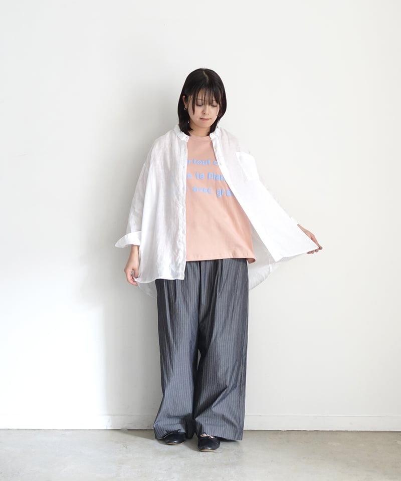 i c h i 251054 Puff Print Logo T Shirt / 4 COLO