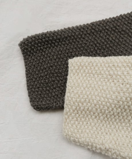 【ONLINE LIMITED】i c h i  240162 PERU Hand KANOKO Knit Cardigan / A : NATURAL