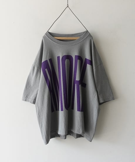 i c h i  241253  "AMORE / MIO!" Pigment Over T Shirt / 3 COLORS