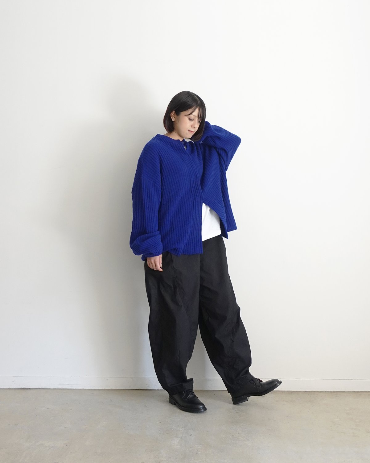 ichiAntiquités 1100318 Typewhiter Relax Pants