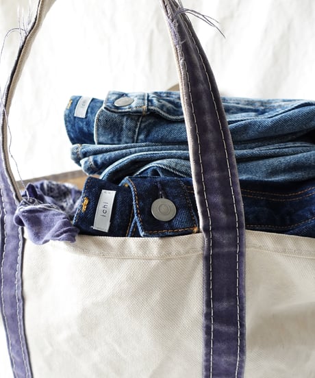 i c h i  231012  DENIM 5 Pocket Pants / A : DARK