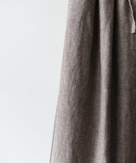 i c h i 251041 Linen Cotton Herringbone Relax Pants / 2 COLORS