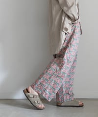 ichiAntiquités  1000938 LIBERTY Flower Print Vacance Pants / 2 COLORS