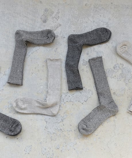 LOITER L039 Mix Linen Socks / 3 COLORS