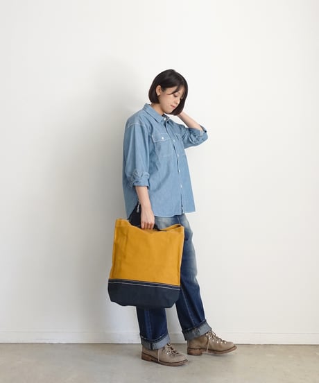 LOITER  L006  Canvas Medium Shoulder Bag / 3 COLORS ( size M )