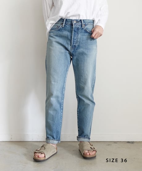 ichiAntiquités  1000339  OKAYAMA Made Selvage Denim Pants / A : VINTAGE WASH・3 size