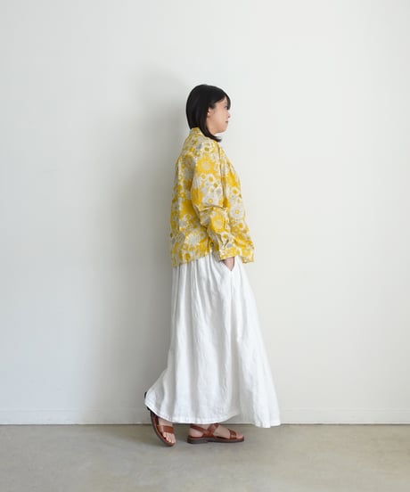ichiAntiquités 1001109 LIBERTY Cotton Flower Shirt / 2 COLORS