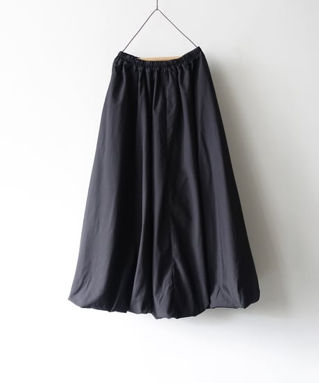 i c h i  250424  Cotton Balloon Skirt / 2 COLORS