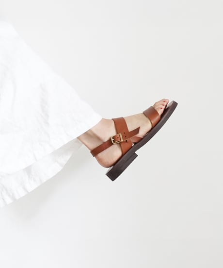 Ateliers Monastiques De La Garde MJ001 : Sandal "Scholastique" / Color MARRON
