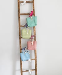KYUCA  KY0342  Color Plastic Marché Basket / 4 COLORS ( size XS )