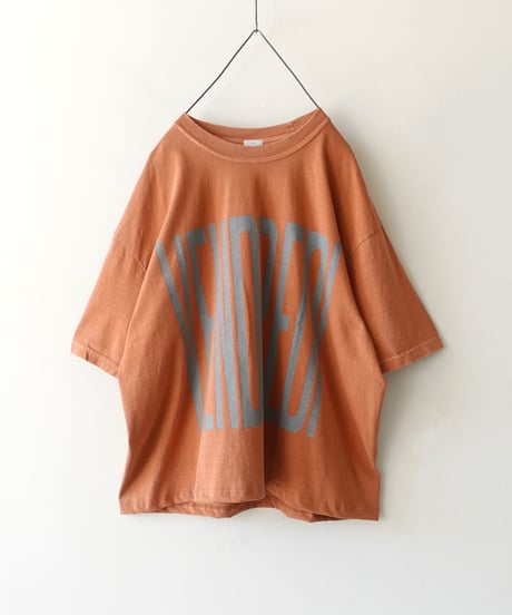 i c h i  251153  "VENDREDI / LAFIN" Pigment Over T Shirt / 2 COLORS