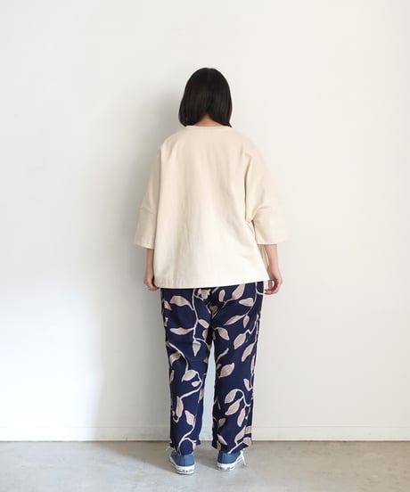 i c h i  231057  Heavy Cotton Wide Pullover / 2 COLORS
