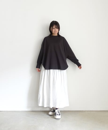 i c h i  251061 Cotton Dolman Sleeve Loose Pullover / 2 COLORS