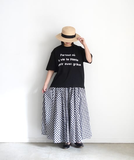 i c h i 251054 Puff Print Logo T Shirt / 4 COLORS