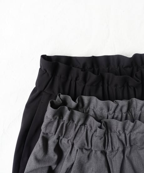 i c h i  250432 Frill Tuck Pants / 2 COLORS