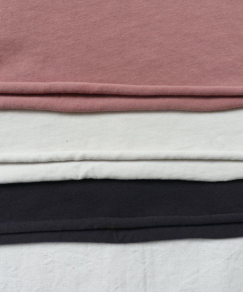 【Nページ】 i c h i 241053 Light Heavy Cotton Wide T-Shirt
