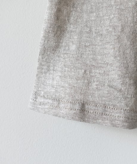 【 LIMITED COLLECTION 】Antiquités noir  801209 Linen Long Robe Cardigan / A : NATURAL