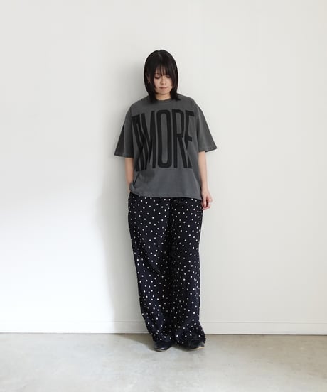i c h i  251059  "AMORE / MIO!" Pigment Over T Shirt / 2 COLORS