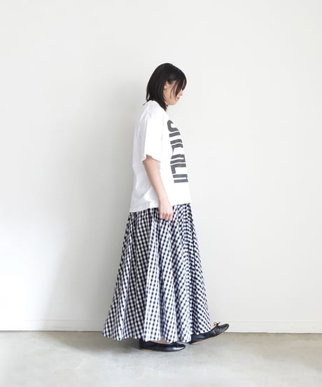 i c h i  251058  "OHLALA" Pigment Over T Shirt / 2 COLORS