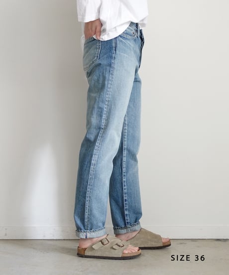 ichiAntiquités  1000339  OKAYAMA Made Selvage Denim Pants / A : VINTAGE WASH・3 size