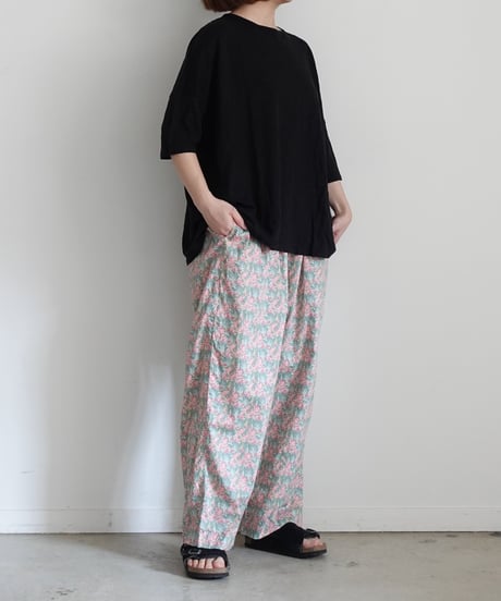 ichiAntiquités  1000938 LIBERTY Flower Print Vacance Pants / 2 COLORS