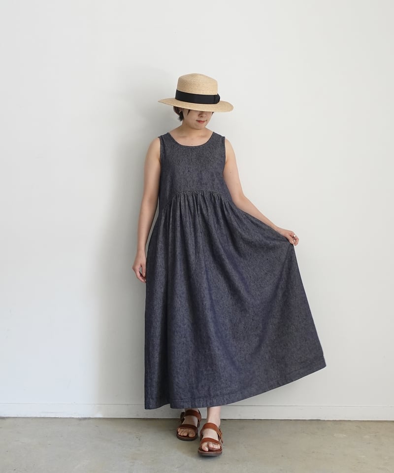 ichiAntiquités 1000924 Linen Cotton DENIM Sleev