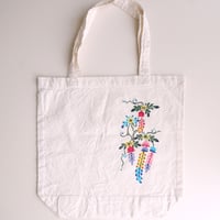 体験用追加トートバッグ(藤の花)