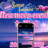 【zoom配信専用】２０２５年５月２７日New moon event