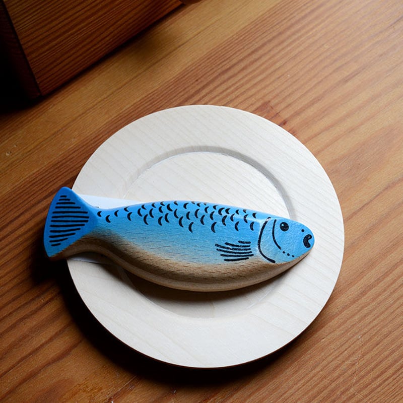 3才-〉Erzi さかな(青) 1個 | TOYS&GIFT MOMO