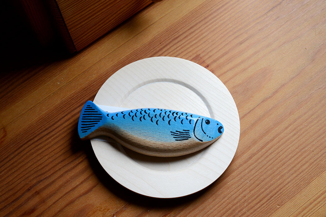 3才-〉Erzi さかな(青) 1個 | TOYS&GIFT MOMO