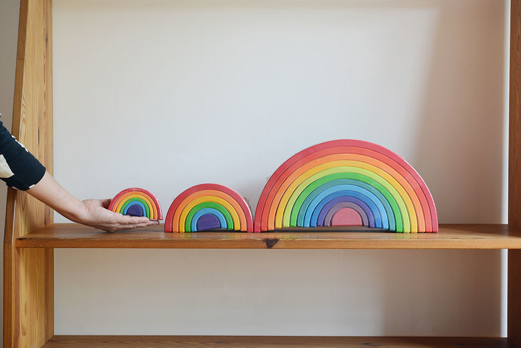 3才-〉虹色トンネル ミニ（アーチレインボー・ミニ） | TOYS&GIFT MOMO