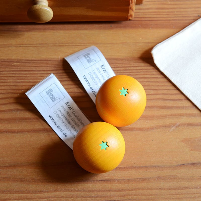 3才-〉Erzi オレンジ(1個) | TOYS&GIFT MOMO