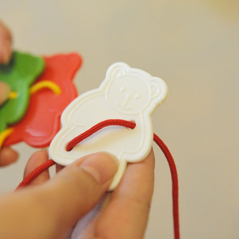 3才-6才〉くまのひも通し | TOYS&GIFTS MOMO