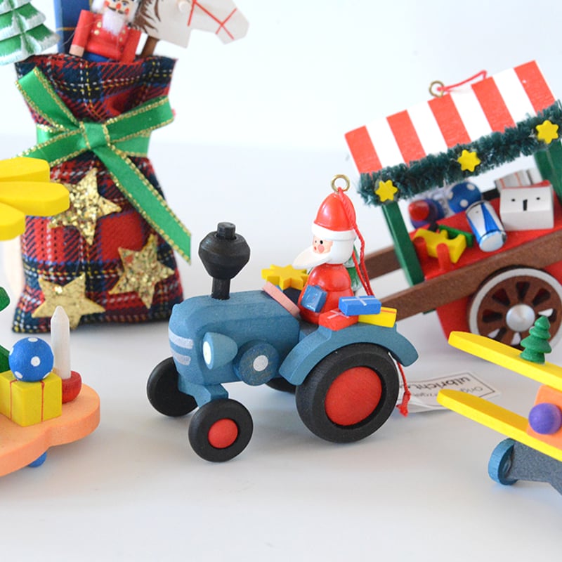 クリスマス】オーナメント おもちゃのマーケット車 | TOYS&GIFTS MOMO