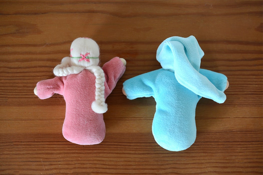 0才-7才〉ラベンダー人形 h12cm 水色 | TOYS&GIFT MOMO