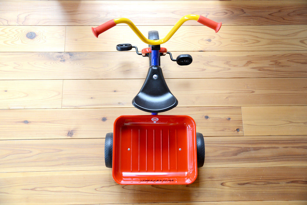 お取り寄せ品※〈2才-〉ウィンザー ペリカン三輪車Vハンドル カラー