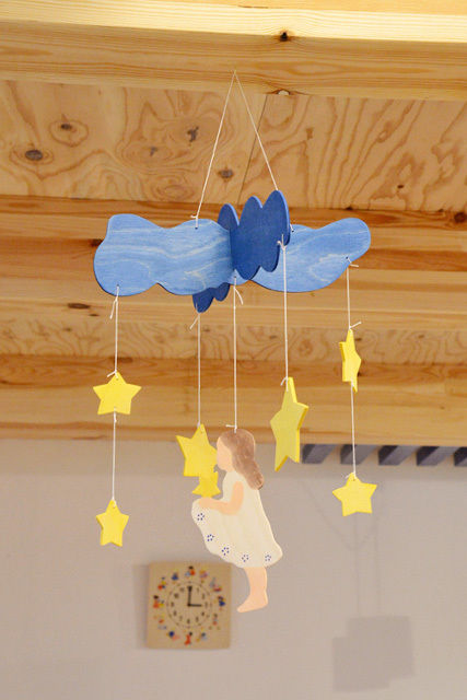 入荷未定※〈3ヶ月-〉モビール 星の金貨 | TOYS&GIFT MOMO