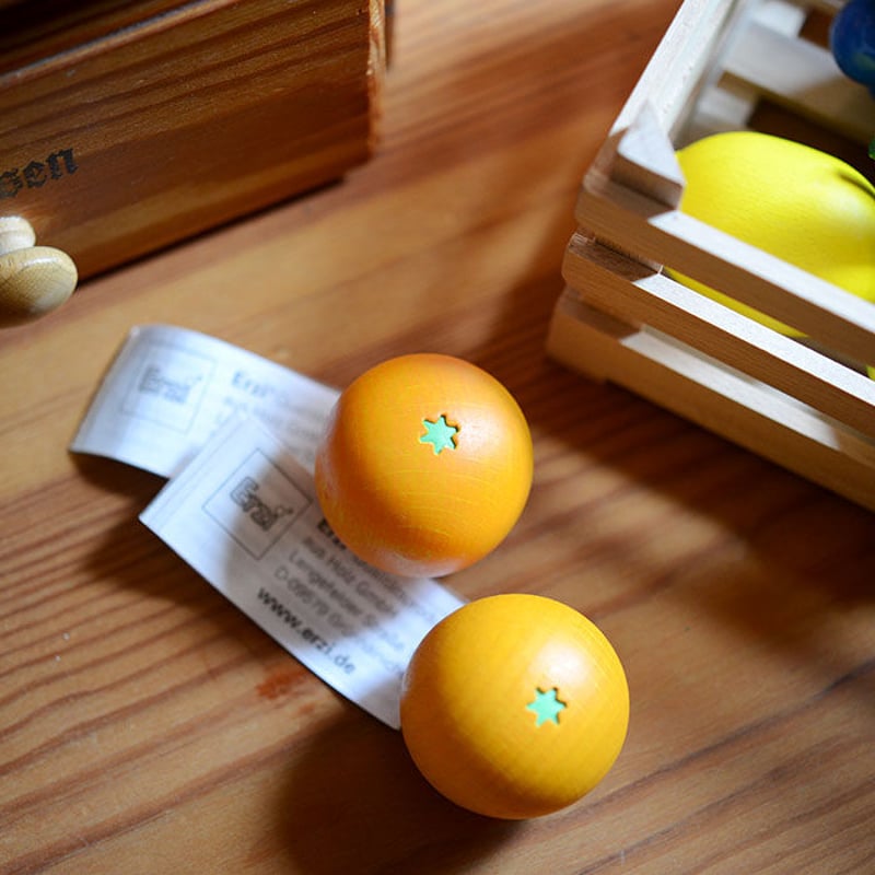 3才-〉Erzi オレンジ(1個) | TOYS&GIFT MOMO