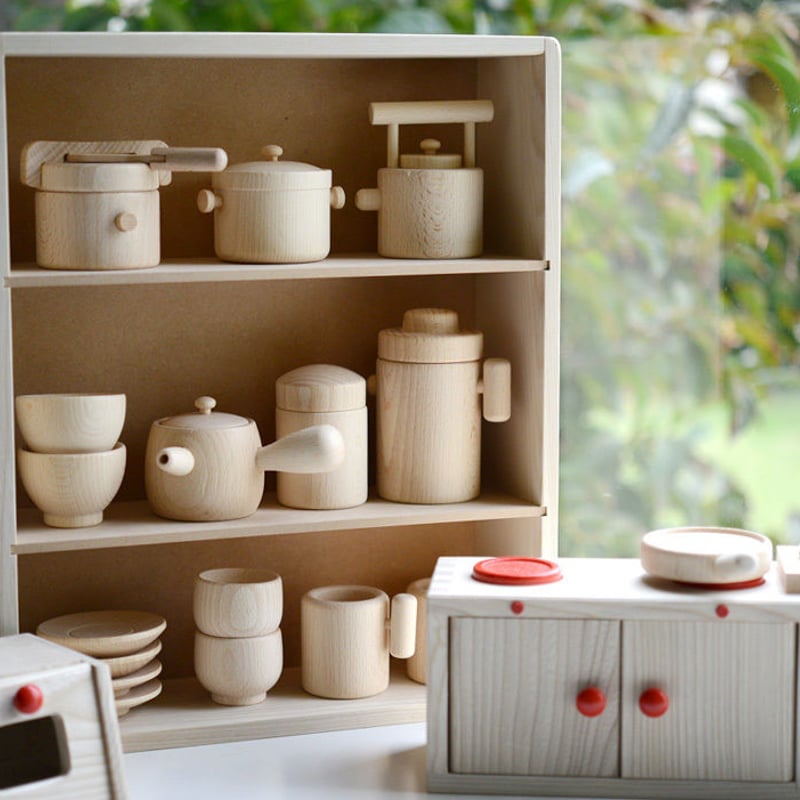 取り寄せ品※〈2才-7才〉コイデ ままごと2人用 (ミニキッチン/テーブル