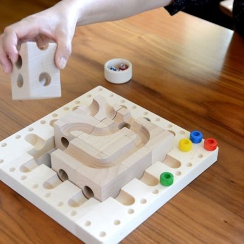 6才-〉cuboro トリッキーウェイ【立体思考パズルゲーム 6才-〉cuboro トリッキーウェイ【立体思考パズルゲーム