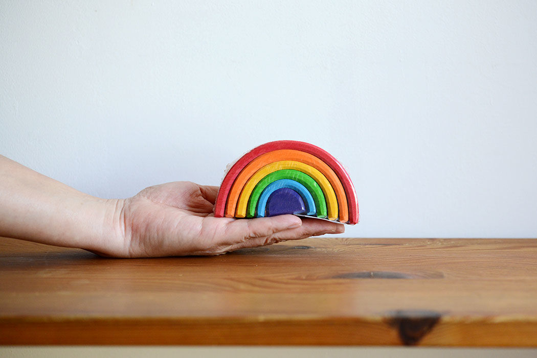 3才-〉虹色トンネル ミニ（アーチレインボー・ミニ） | TOYS&GIFT MOMO