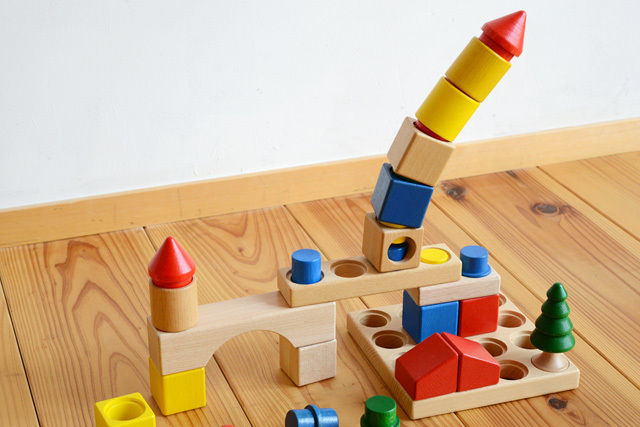 1.5才-〉CUBIO 基本セット ハーフ (44ピース) | TOYS&GIFT MOMO