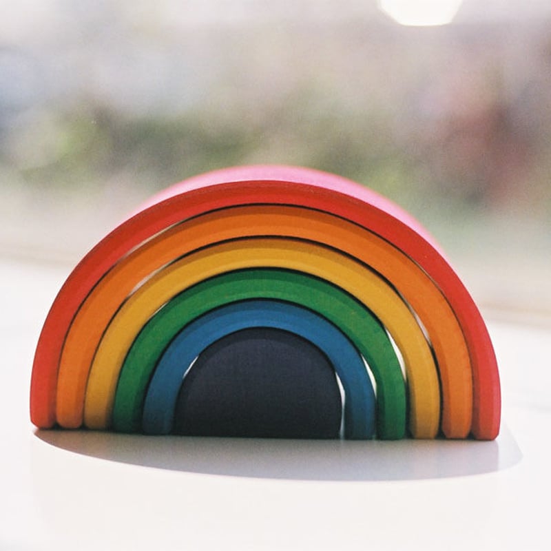 1才-〉虹色トンネル スモール（アーチレインボー・小