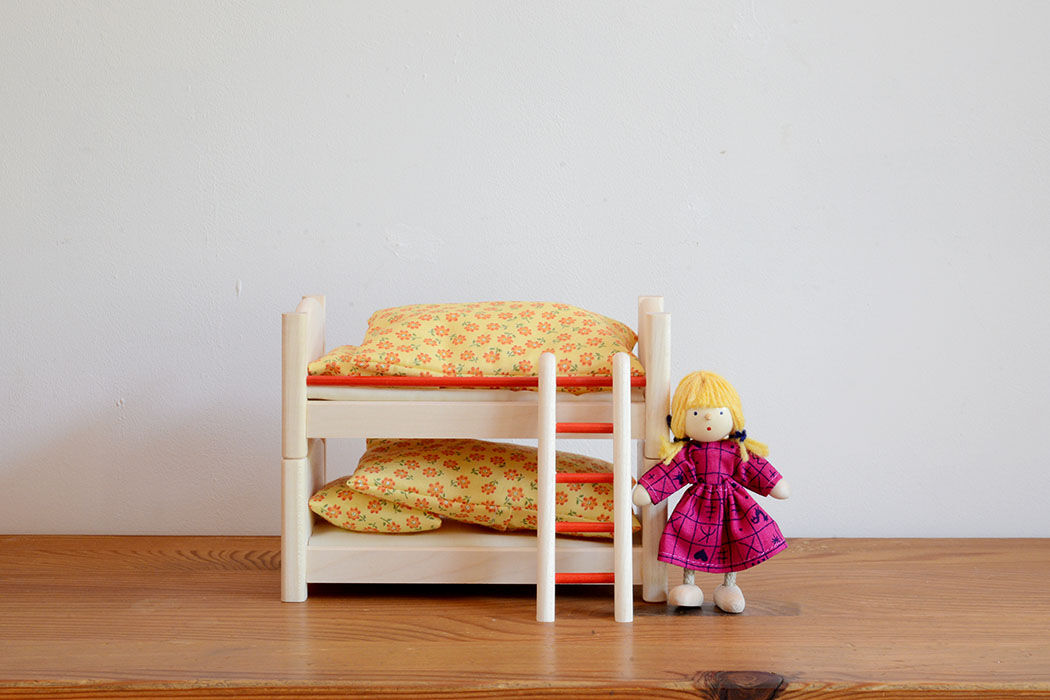 ドールハウス/家具】〈3才-〉二段ベッド | TOYS&GIFTS MOMO