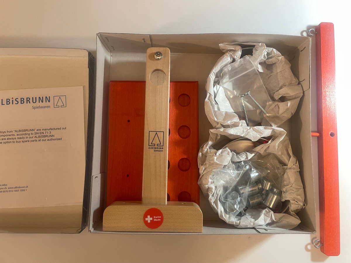 箱つぶれ品検品済(最終在庫1個)※〈4才-〉アルビスブラン はかり